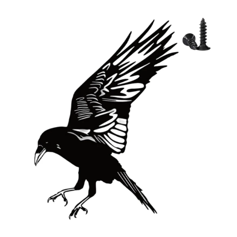 Металлические настенные украшения в виде птиц художественные знаки птиц.