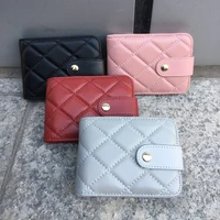 royal bagger card holders for women genuine sheepskin leather female purse quilted pattern elegant lady driver license wallet