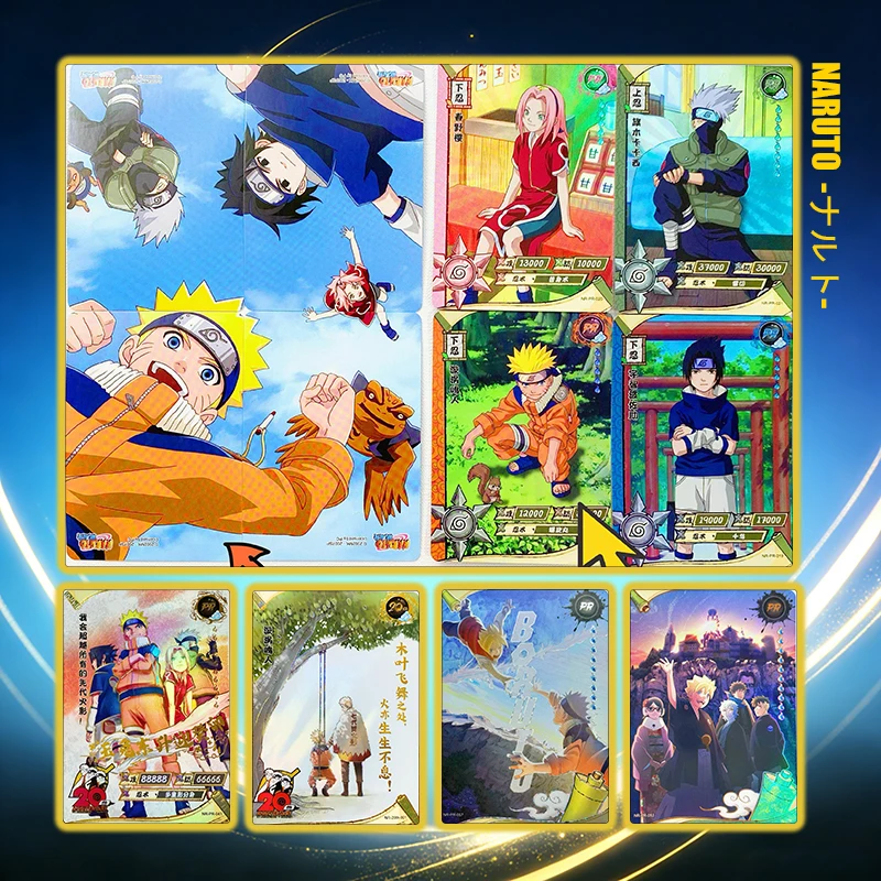 Фото Коллекционные карточки KAYOU NARUTO PR SERIES: Японское аниме, персонажи Цунаде, Конан, Узумаки, Кушина, Тентен, Яманака Ино, Узумаки Наруто. Игрушки-подарки. №1