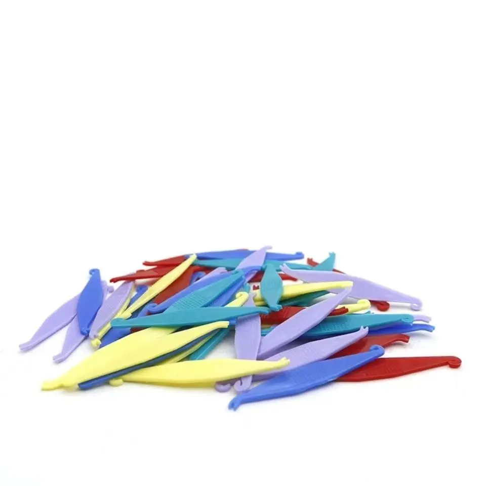 

100pcs/Bag Dental Orthodontic Elastic Placer for Braces Bands Ligature Ties Ring Disposable Retractor