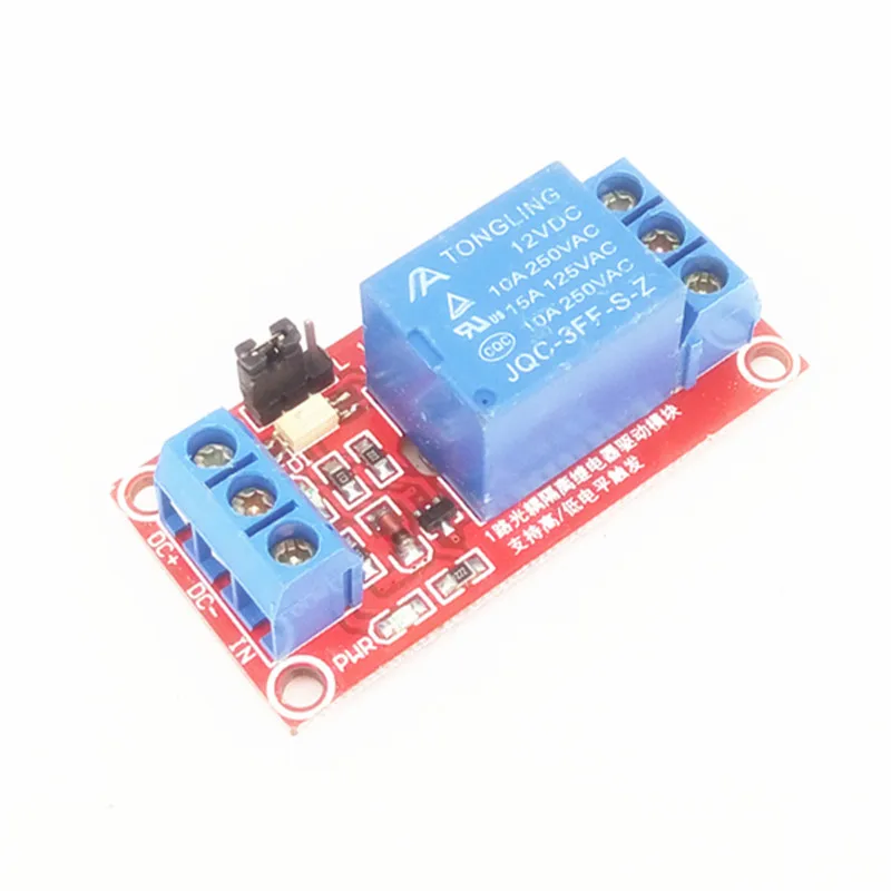 

1-канальный релейный модуль 12 В, 1-канальный релейный оптрон, изоляционная поддержка, высокоуровневая и низкоуровневая Расширительная плата...