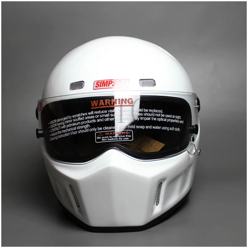 

DIY CRG ATV-1 Personalized SIMPSON Sticker Motorcycle Racing Full Face Helmet F1 Capacete De Moto Riding Cascos Motorrad ECE DOT
