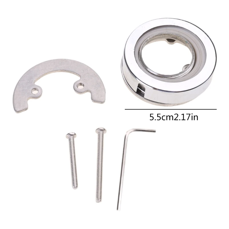 Смеситель для ванной комнаты с фиксированной опорной пластиной гайка винта