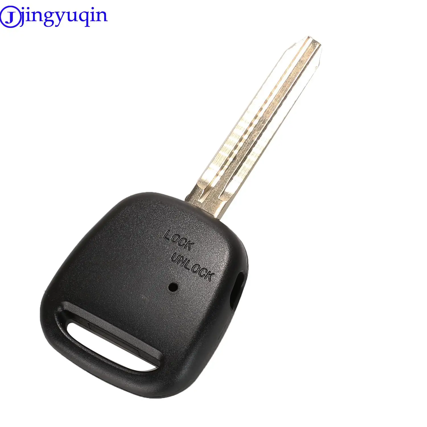 jingyuqin 1/2 Buttons Replacement Fob Remote Key Shell Case Cover Blade For Toyota Carina Estima Harrier Previa Corolla Celica |