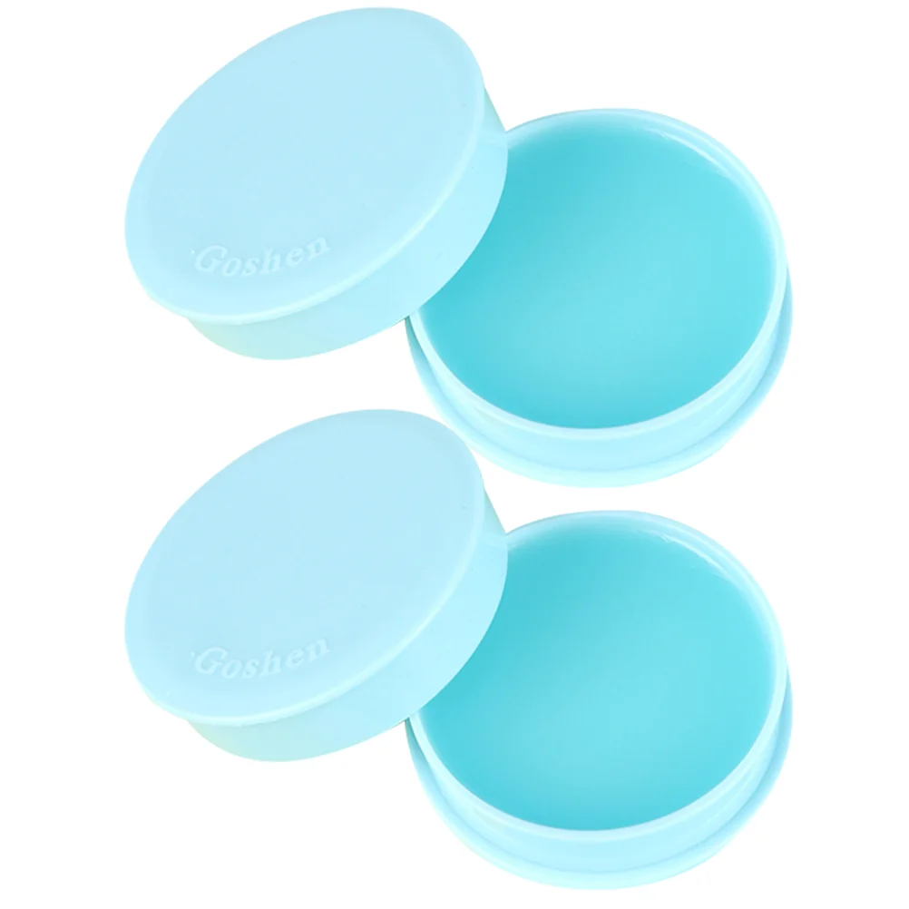 

2 Pcs Counting Wax Money Accessory Bank Accessories Fingertip Moistener Wet Hand