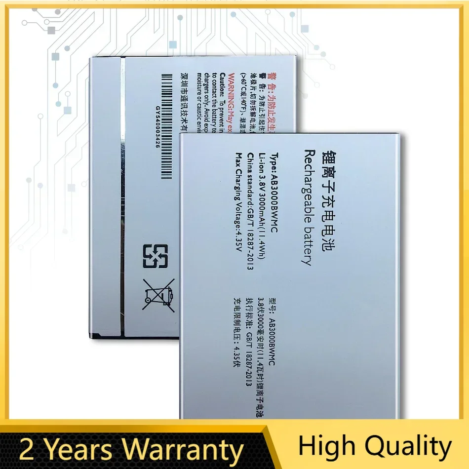 Высококачественный аккумулятор для Philips Xenium I928 AB3000BWMC 3000 мАч номер отслеживания