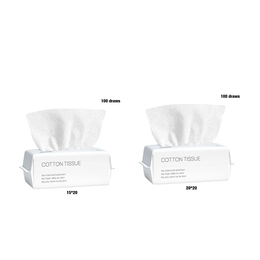 

Dry And Wet Dual Cotton Soft Wipes Non-woven And Strong In Water Absorption Thickened And Enlarged Facial Wipes 15 20