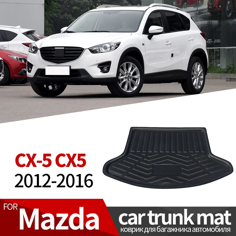 

Trunk Mat For Mazda CX-5 CX5 2012-2016 Rear Boot Car Liner Floor Tray Luggage Cover Protector EVA Rubber Accessories