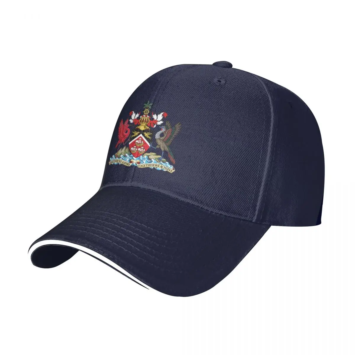 

New Coat of arms of Trinidad and Tobago Baseball Cap Cosplay Horse Hat Cap Woman Men