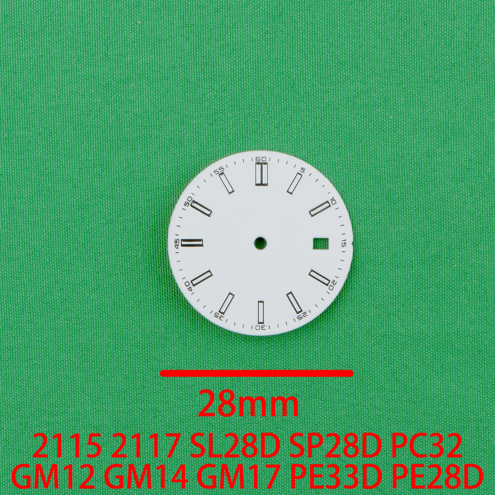 Циферблат 2115 циферблат 28 мм 2117 SL28D SP28D PC32 GM12 GM14 GM17 PE28D 10 1/2 дюйма