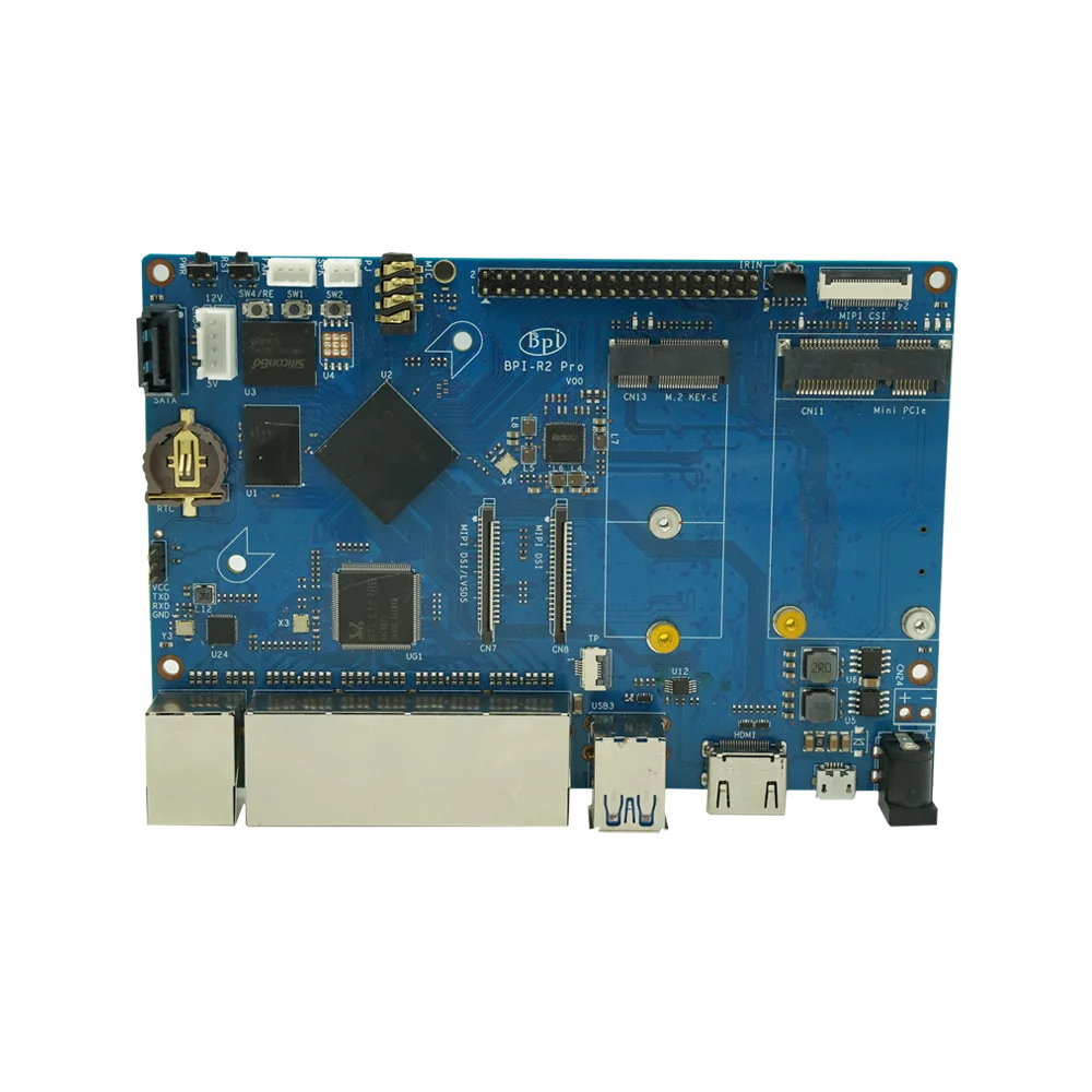 Banana PI BPI R2 Pro Rockchip RK 3568 Opensource Router Demo Board |