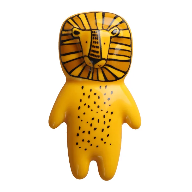 

Керамическая ручка KK & FING медведь