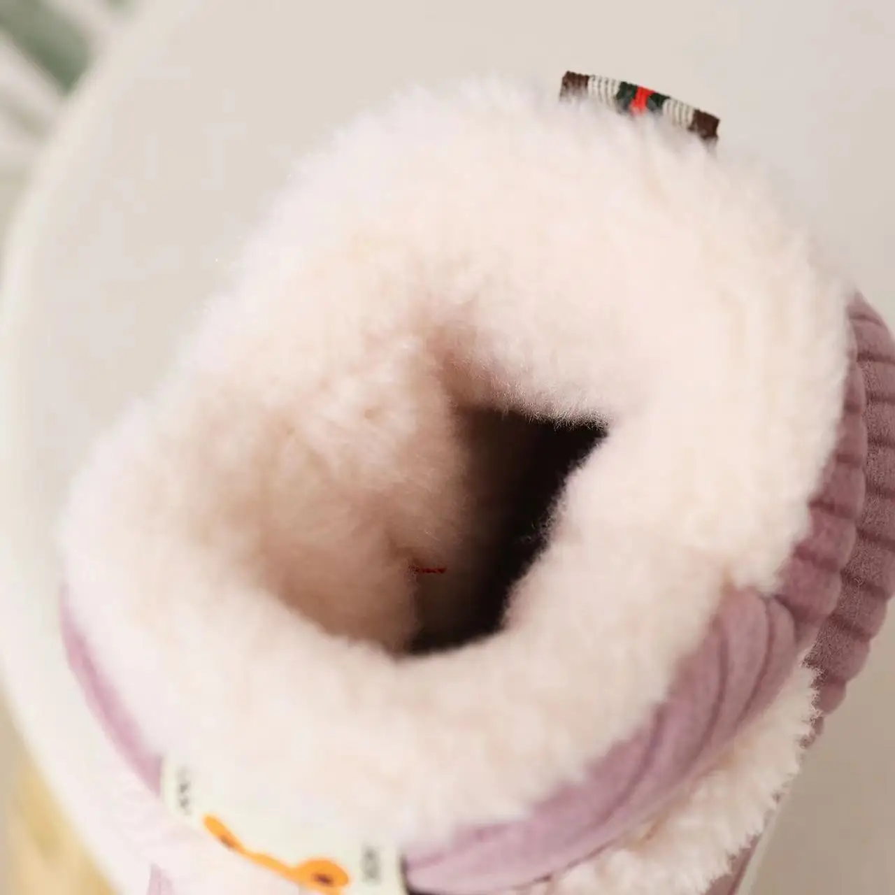 Зимние Симпатичные детские домашние тапочки 2024 бархатные плотные теплые