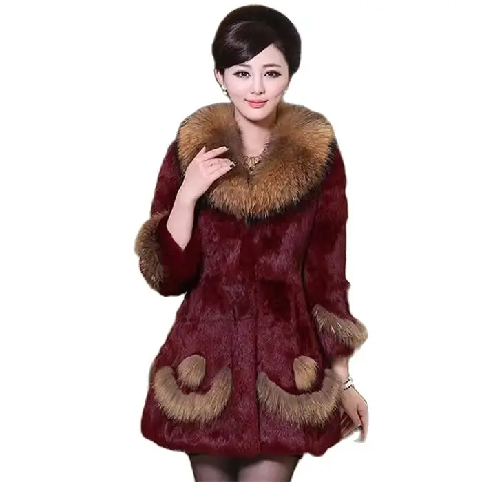 100% натуральный мех холодная зимняя куртка с полным мехом женская из натурального