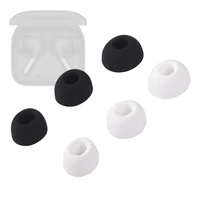 6pcs silicone ear tips for oneplus buds pro earbuds eartips for oppo enco x2 tws wireless noise reduction tips oval mouth