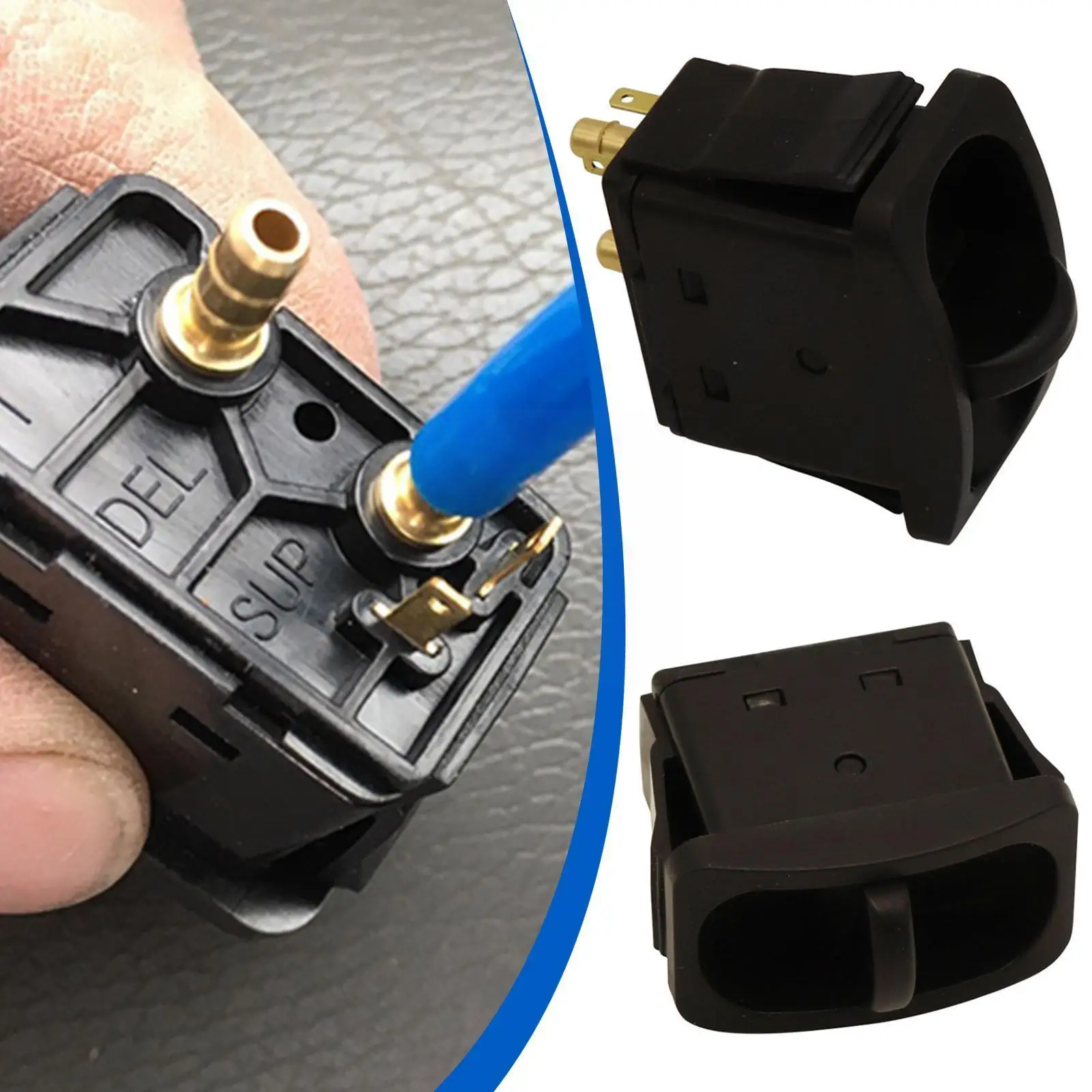 

24V/12V Car ForkliftTruck Air Pump Control Switch Electric Button Switch Controller Speed 7 Off PumpStart On Foot Air Rocke Z0W9