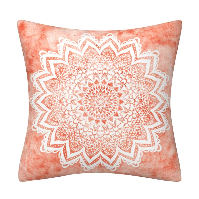 

Abstract Geometry Pillow Case Vintage Flower Pillow Cover Indian Luxury Cushion Cover Decoración Hogar Fundas De Cojines B0040