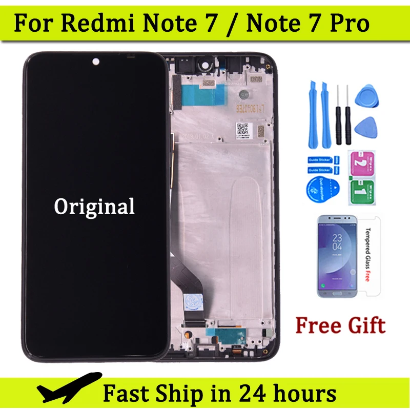 

Original For Xiaomi Redmi Note 7 LCD Display with Touch Screen Digitizer Assembly Replacement For Redmi Note7 Pro LCD