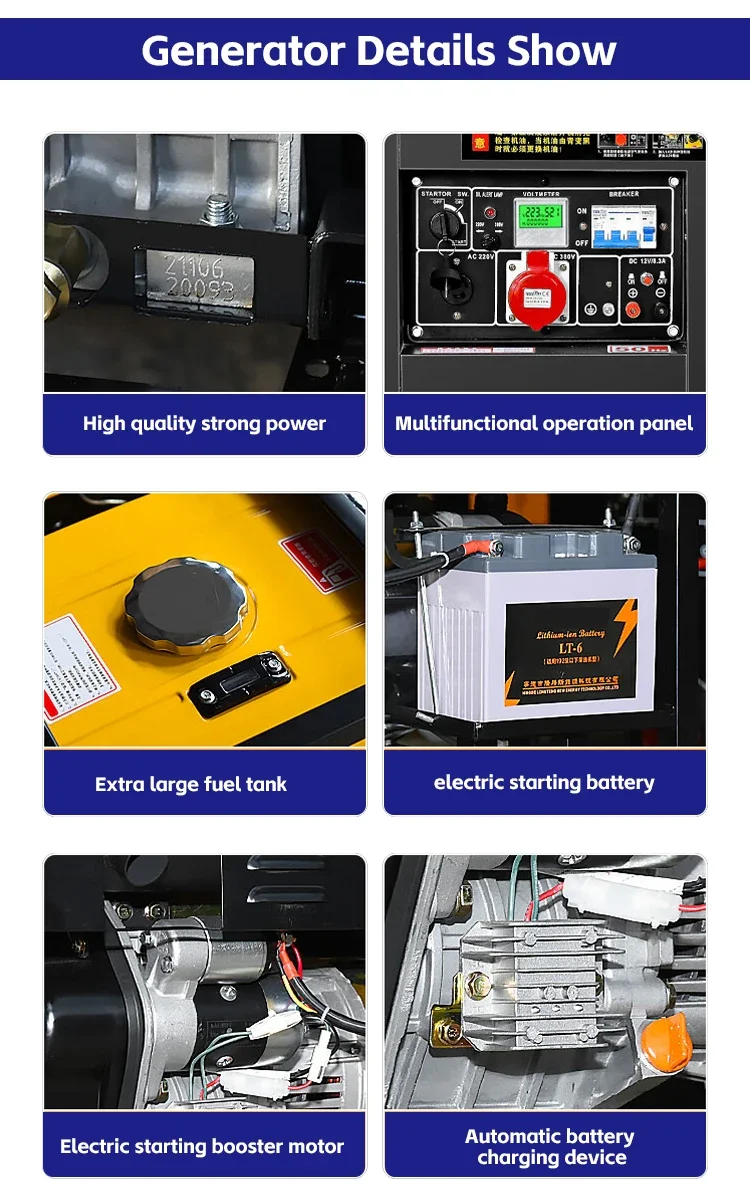 NPC Home ues 5 кВт 6 7 8 дизель Notstom 5kva 6kva 7kva 8kva 9kva agregat дизельный генератор бесшумный