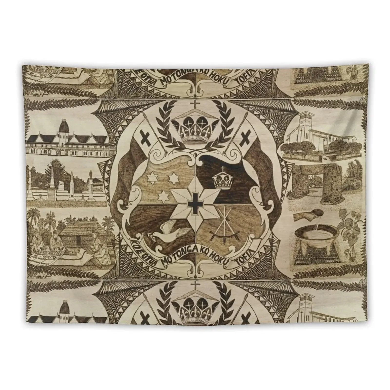 Гобелен Kingdom of Tonga украшение для спальни эстетические обои гобелен