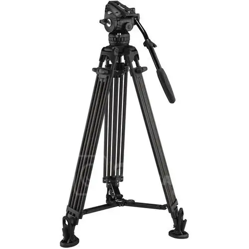 Двухступенчатый алюминиевый штатив E-Image с головкой GH06 и набором штативов Dolly (75