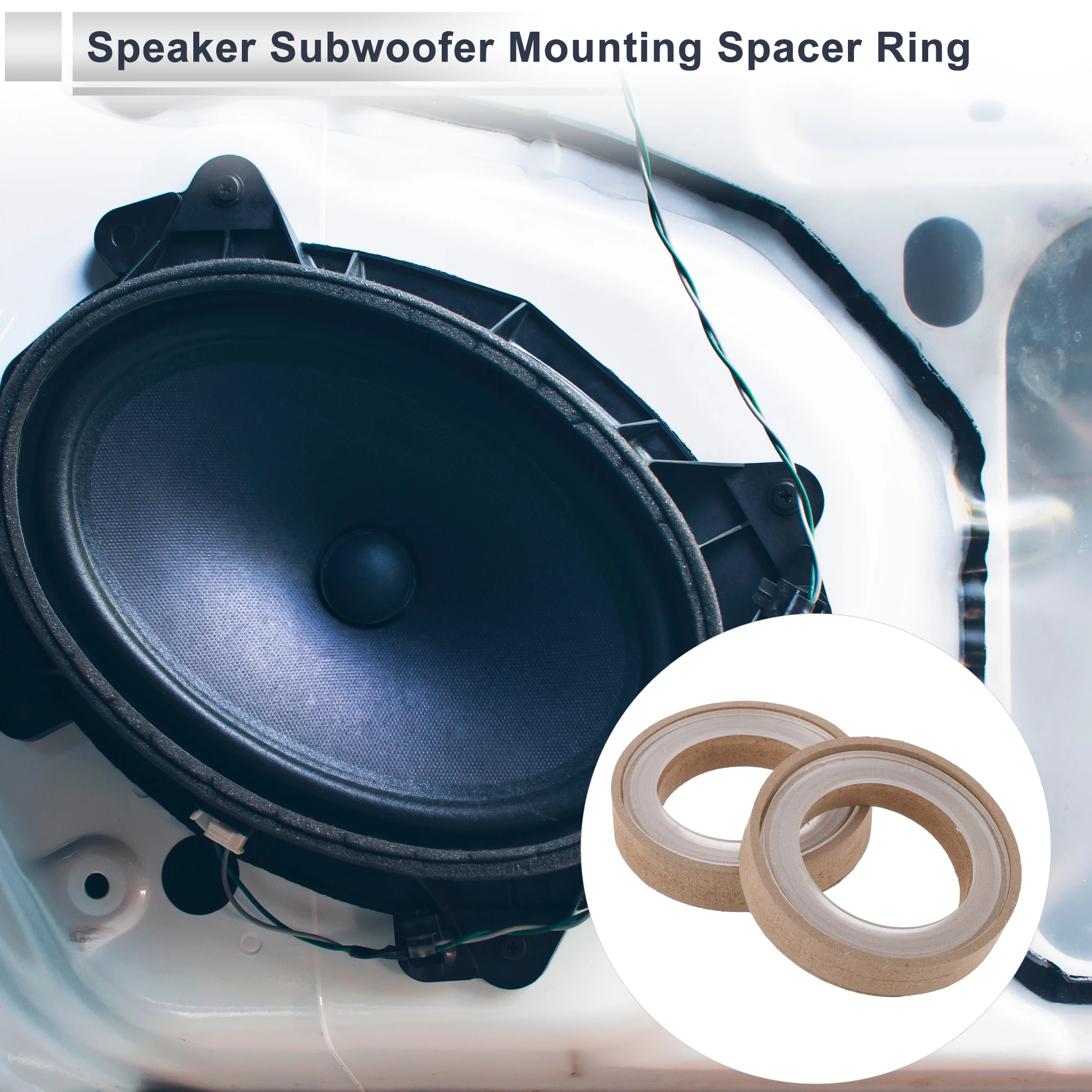 X Autohaux 2 комплекта 1 31 &quot-8 53&quot проставки для динамика кольцо-прокладка