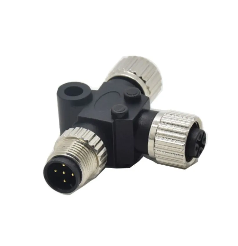 Тройник для NMEA 2000 M12 Thread 5 Pin IP67 водонепроницаемый подходит сетей Lowrance 1 шт.