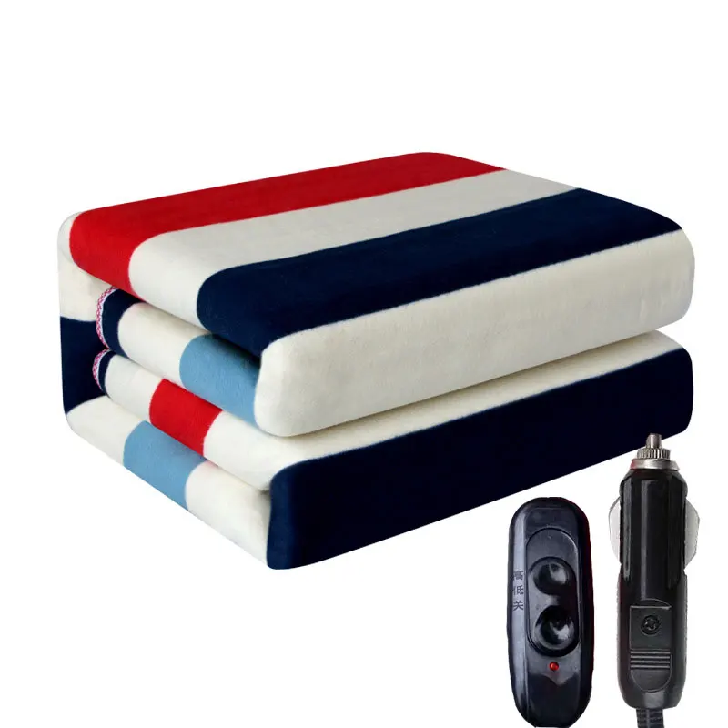 

12/24V Car Truck Electric Heated Blanket Outdoor Travel Thermostat Heating Sleeping Pad Winter Warm Electric Heating Blankets