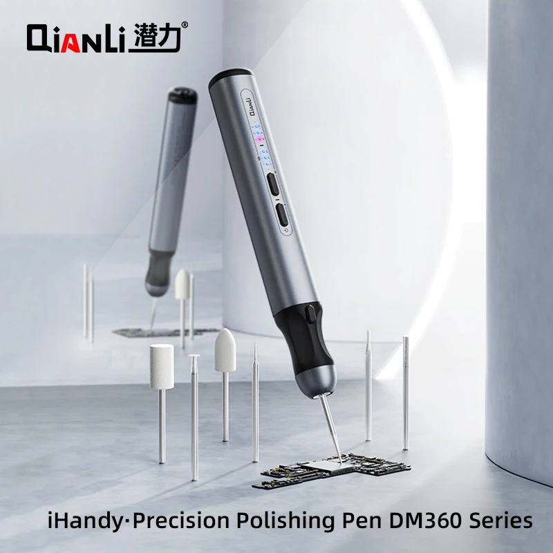 

QIANLI iHandy DM360-K Electric Polishing Pen Precision Phone CPU NAND Grinding Lattice Cutting Disassembly Wireless Polish Tool