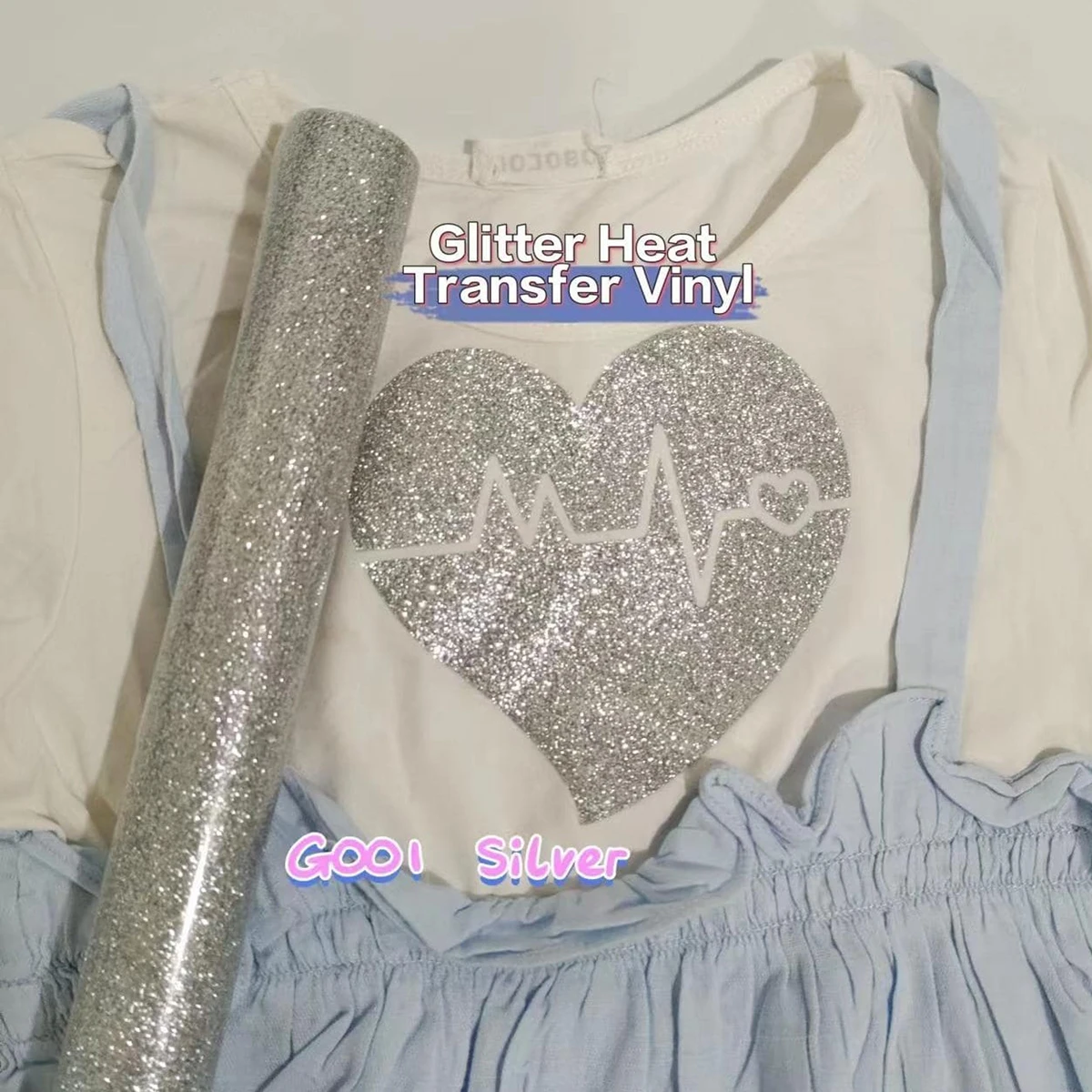 

Блестящий термотрансферный винил для одежды PET