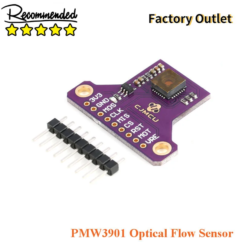 

Модуль датчика оптического потока PMW3901 XY, 3,3 В, 9 мА
