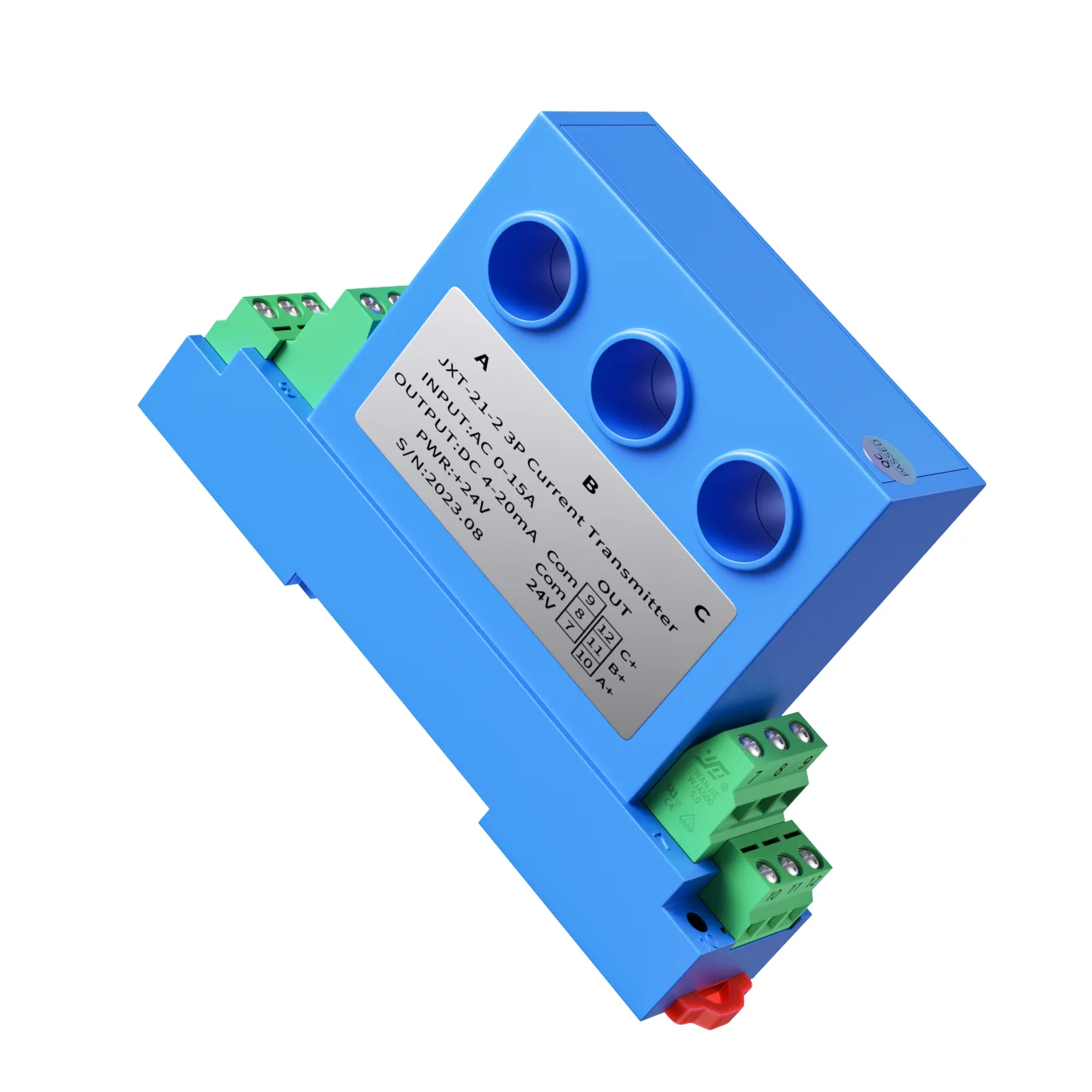 Трехфазный передатчик переменного тока 4-20 мА 0-10 в RS485 переменный ток 0-30 А 0-20 50