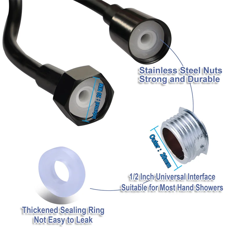 1 5 м/2 м сантехнические фитинги пружинная гибкая водопроводная труба выдвижная