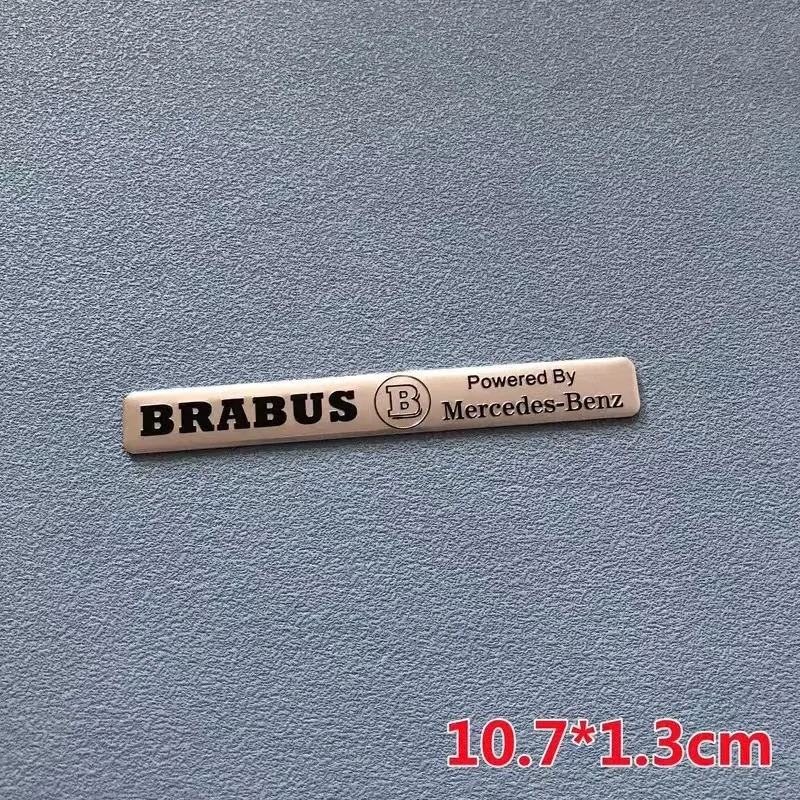 

Для Mercedes Benz AMG Brabus Maybach Smart W204 GLC CLA GLK W205 W203 W206 W108 W124 W126 Алюминиевый автомобильный значок, наклейка, аксессуары