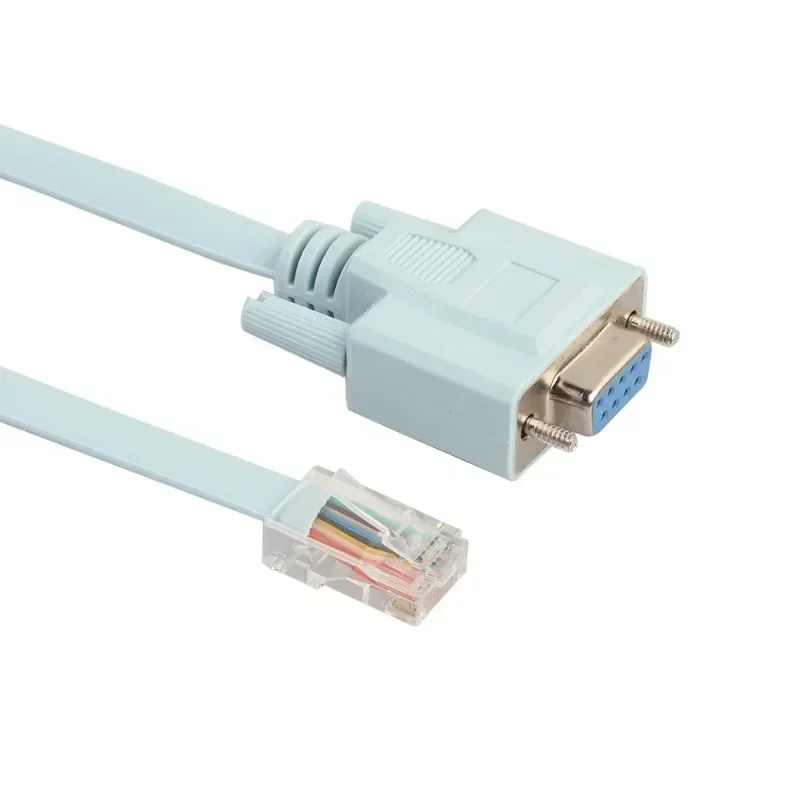 Консольный USB-кабель RJ45 Cat5 Ethernet к RS232 DB9 COM-порт Последовательные женские