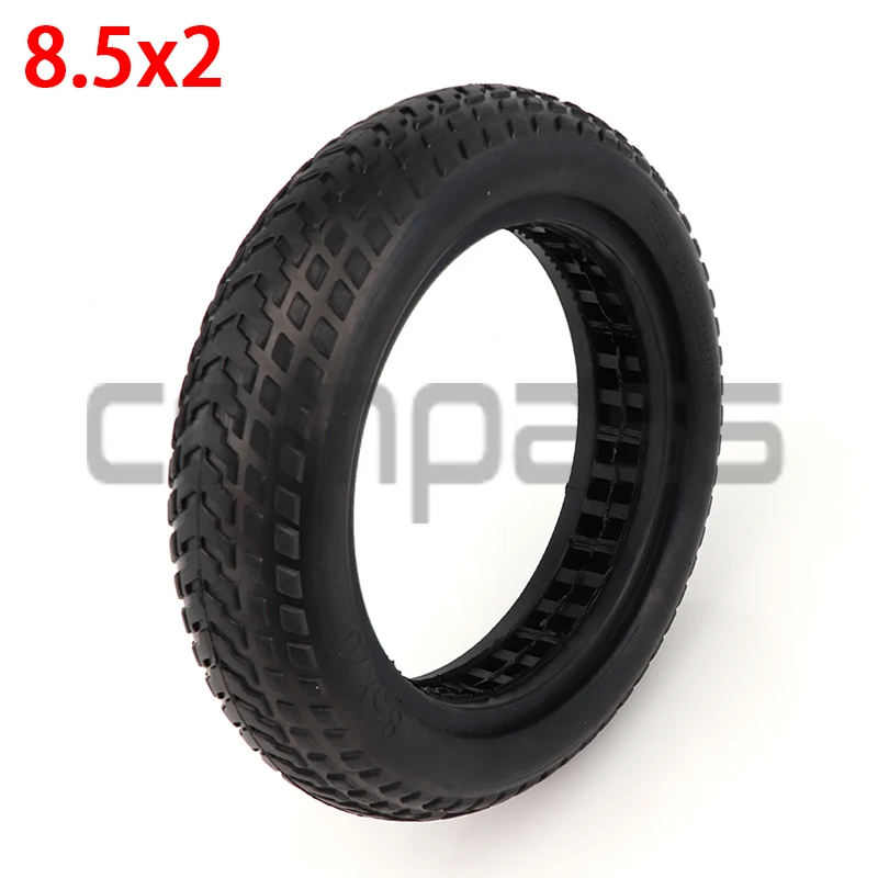 

8.5x2 Inch Honeycomb Tire Rubber Solid Tire for Xiaomi M365 Electric Scooter Tire