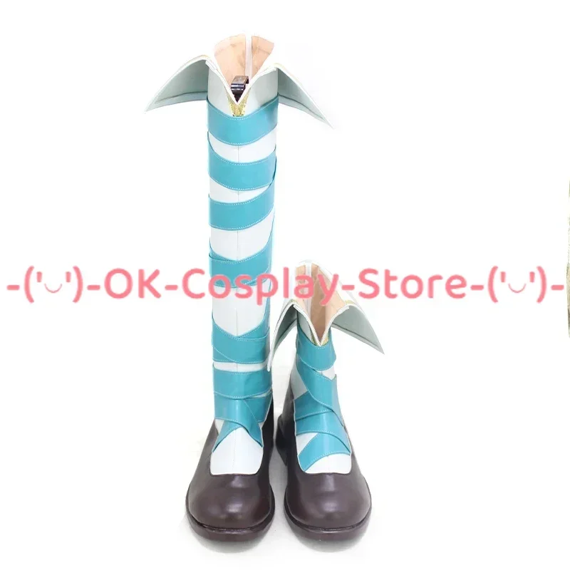 Красивые туфли для косплея из искусственной кожи Хэллоуина