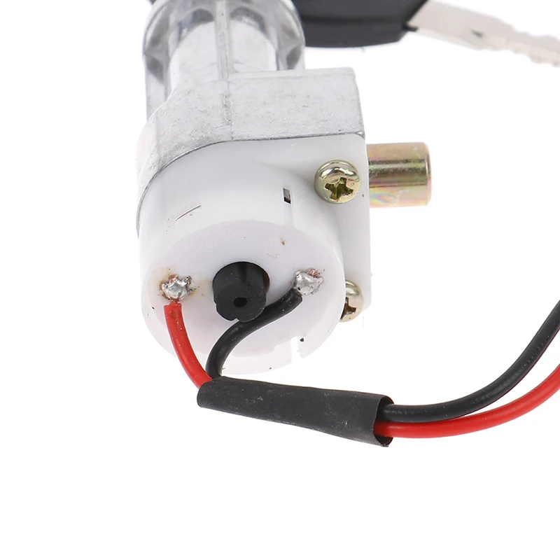 Мини-замок для аккумулятора с 2 ключами мотоцикла скутера электровелосипеда