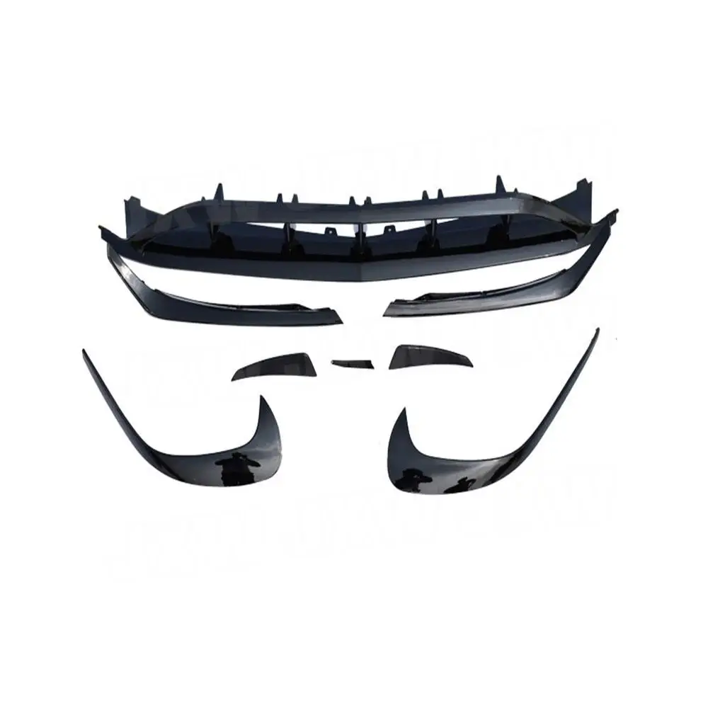 8 шт./10 шт. передние разветвители губ для Benz A класса W176 A200 A250 A45 AMG облицовка