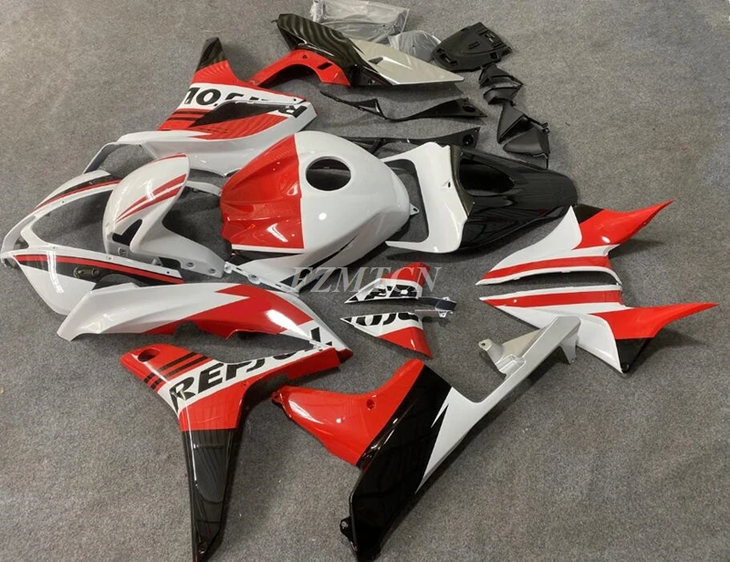 

4Gifts New ABS Whole Fairings Kit Fit For HONDA CBR600RR F5 2007 2008 07 08 Bodywork Set Custom Repsol Red