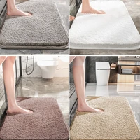 modern solid color suede doormat bath mat entrance door mat kitchen mat carpet in the living room mat for hallway toilet mat
