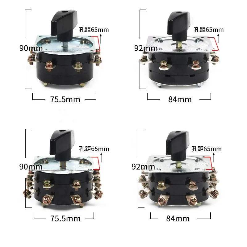 Регулируемый комбинированный переключатель для сварочного аппарата 25 А 40 380 В 9
