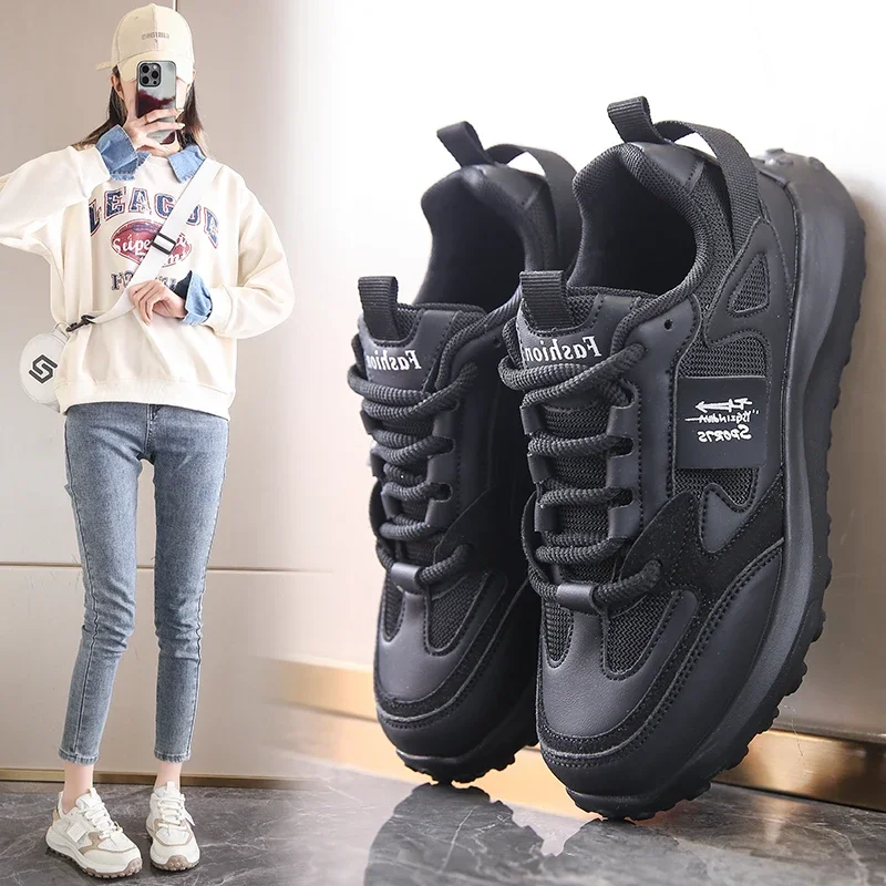 Осенние уличные туфли для гольфа тренировочные кроссовки женщин удобная женская