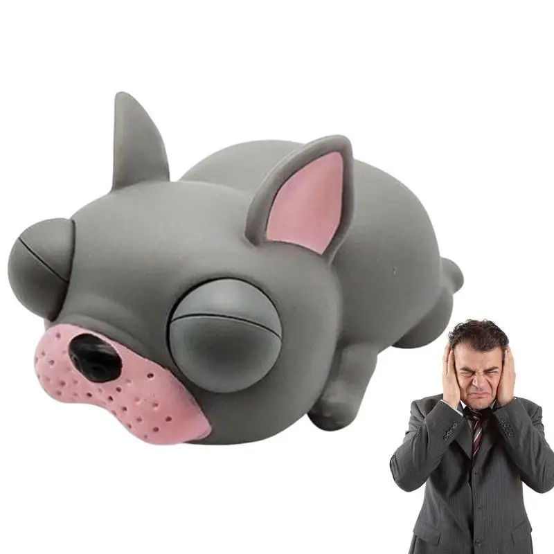 

Игрушка-собачка для снятия стресса и тревоги с глазами