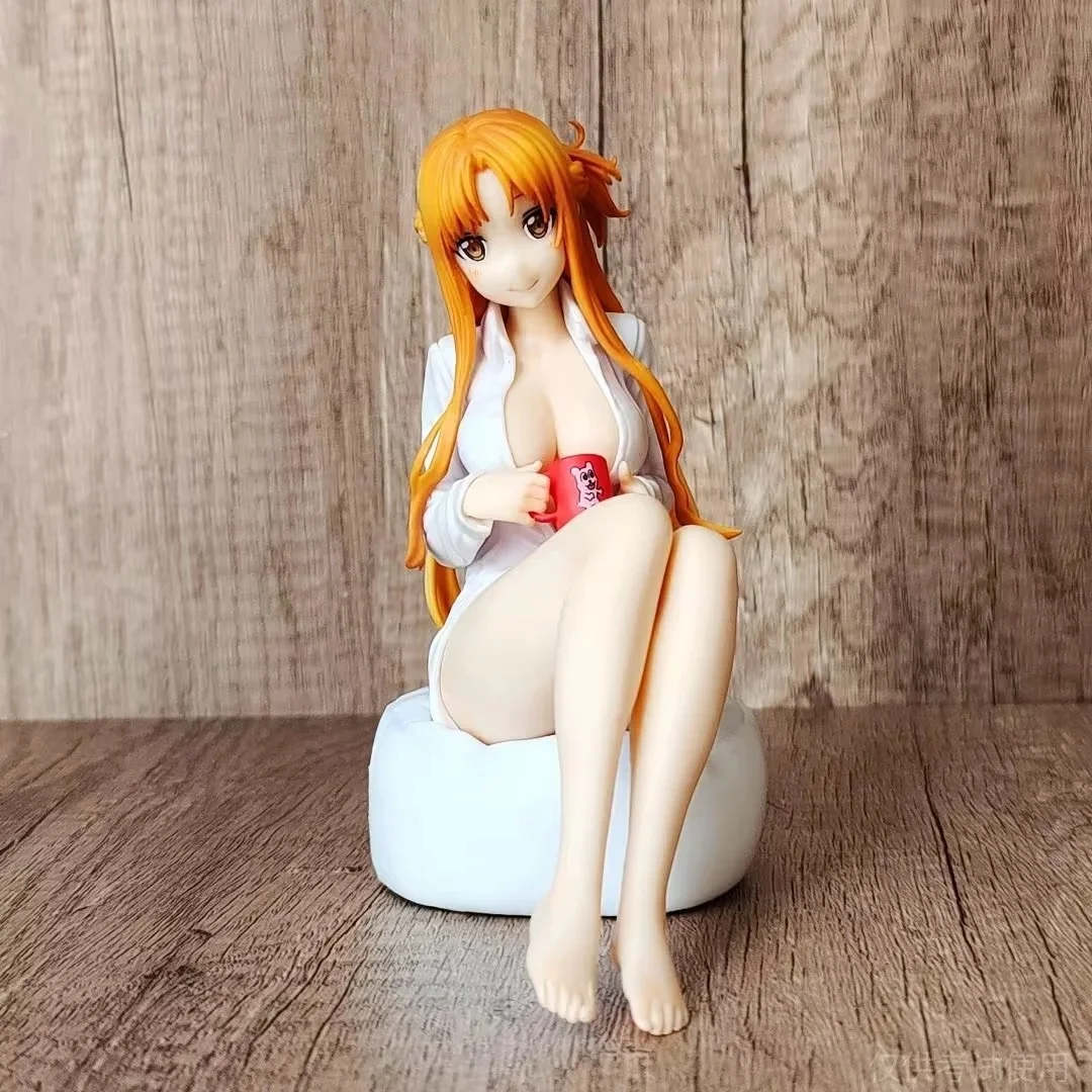 Эротическая аниме-фигурка Asuna Yuuki рубашка Ver. Экшн-Фигурка Титания фигурка модель