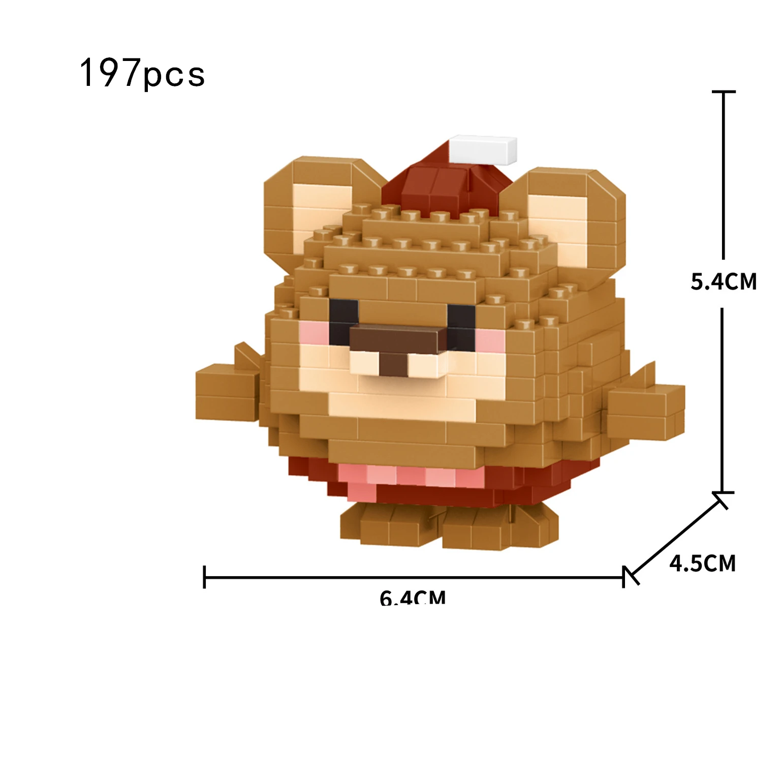 Мини-конструктор в виде животных 32 вида