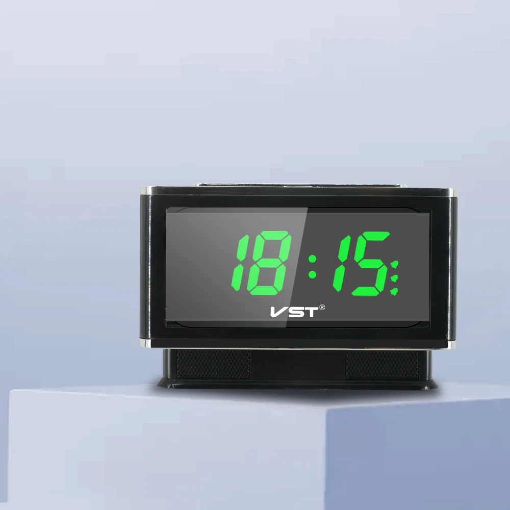 

Bedroom LED Digital Alarm Clock Snooze Mute Study Desktop Home Accessories Electronic Table Clocks Desktop Clock Living Room