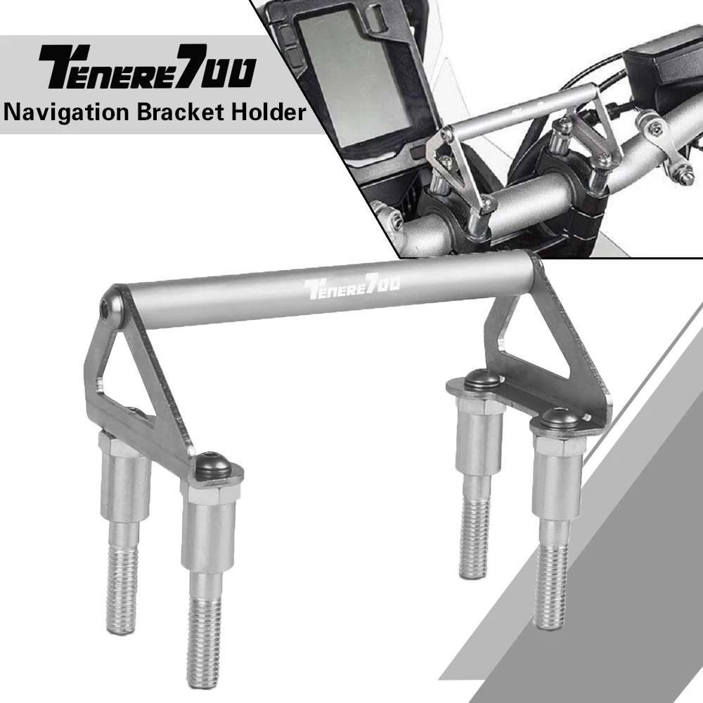 

Motorcycle Accessories FOR YAMAHA Navigation Bracket Holder GPS holder Tenere700 Rally T7 Rally 700 T 7 Tenere 2019 2020 2021