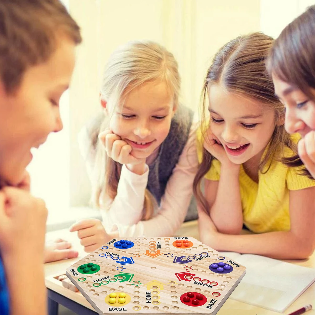 

Double-sided Board Game Magnetic Round Shaped Fractions Montessori Toys Early Learning Educational Math Toys Teaching Gift