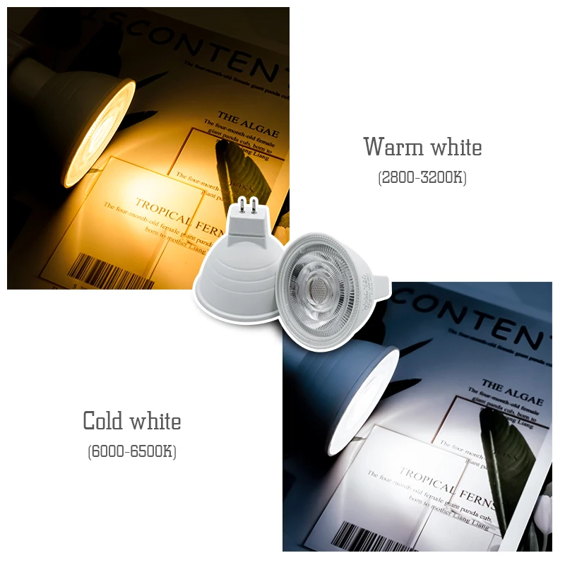 Светодиодная лампа E27 E14 MR16 6 Вт 220 В 230 240 SMD | Освещение